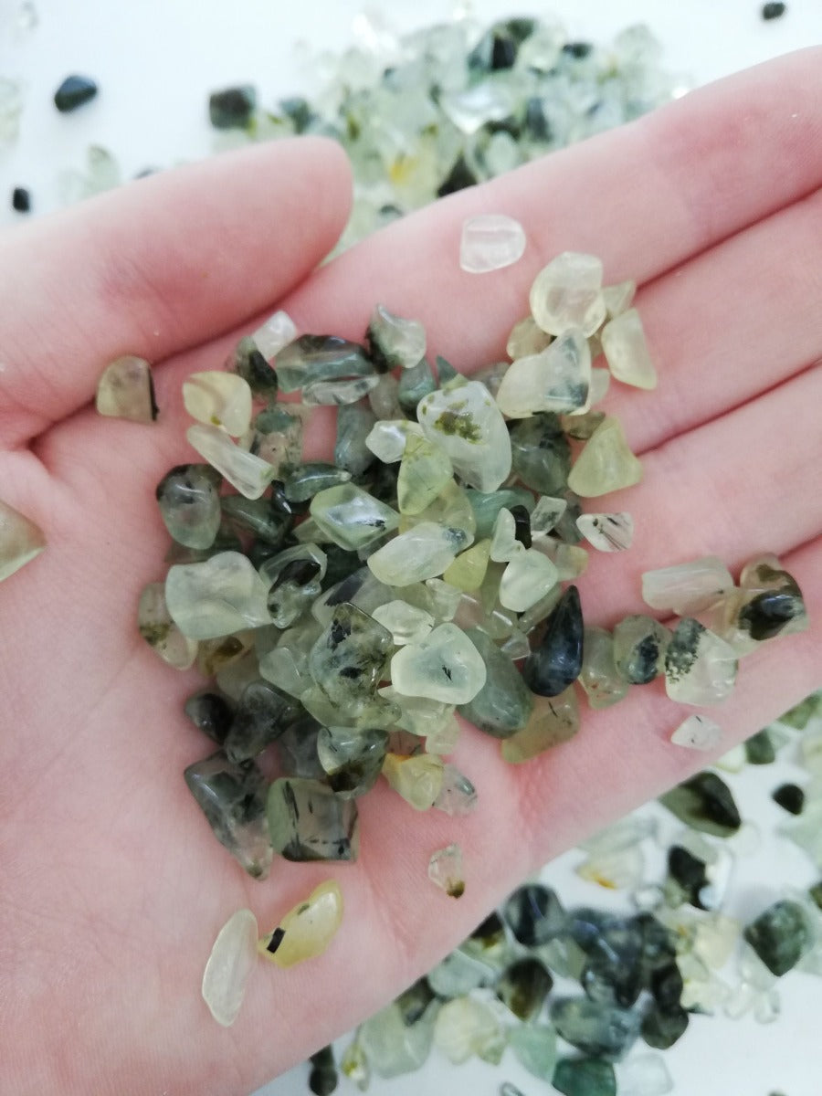 Prehnite Chips - 250g (IN) Prehnite Chips - 250g (IN)